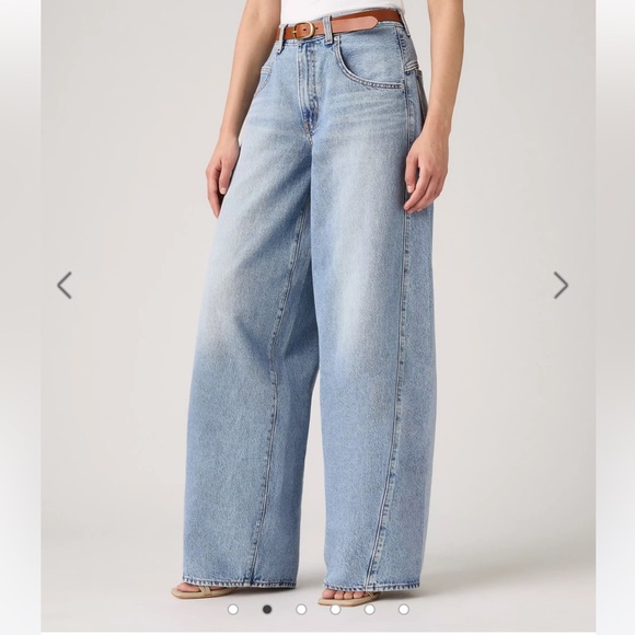 Levi’s ‘94 Baggy Jeans sz 30 x 31, EUC classic Blue Denim Jeans, wide leg barrel - Picture 2 of 12